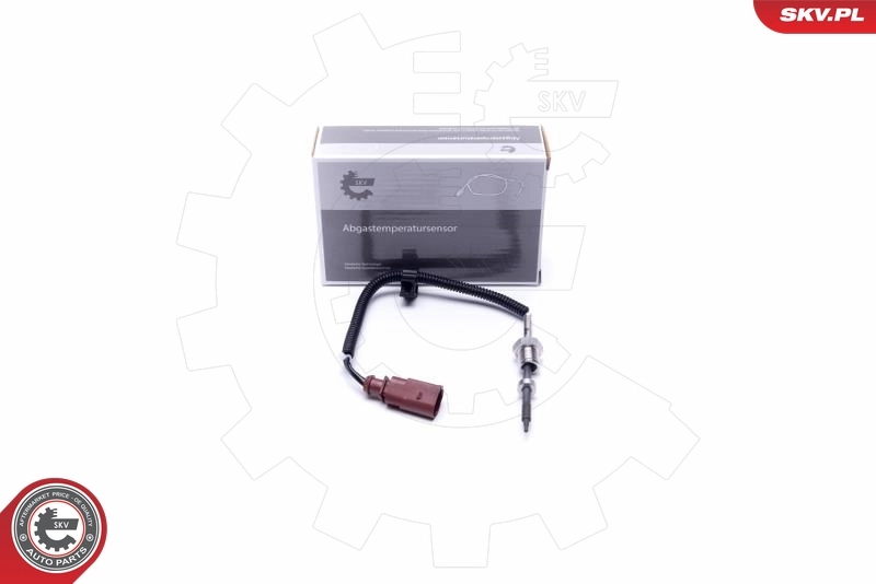 Sensor, exhaust gas temperature